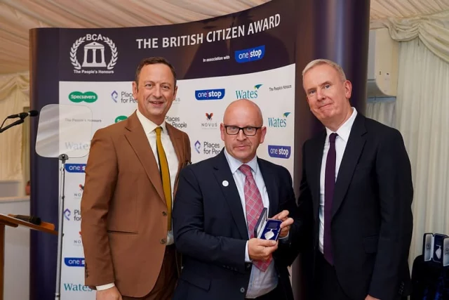 Gary Wins British Citizen Award